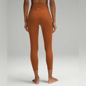 lululemon athletica Rust Leggings